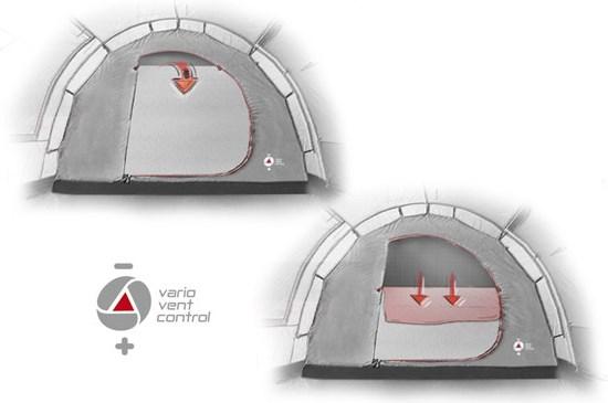 Actual product image High Peak Tent Brixen 5.0 (Tunnel tent, 15.20 kg, 5 persons)