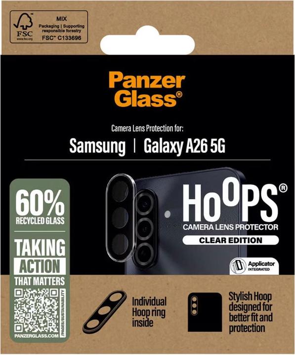 Produktbild PanzerGlass Hoops Transparent (1 Stk., Samsung Galaxy A26)