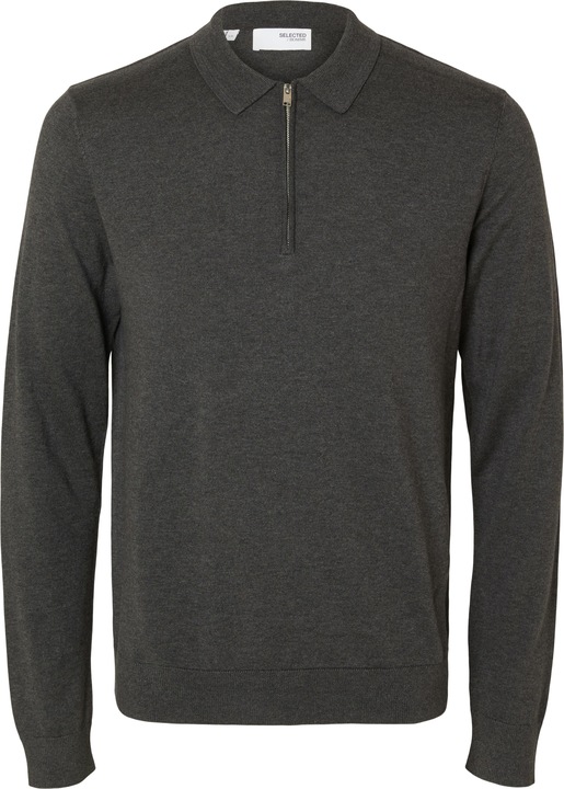 Selected Homme Strick Langarm-Poloshirt