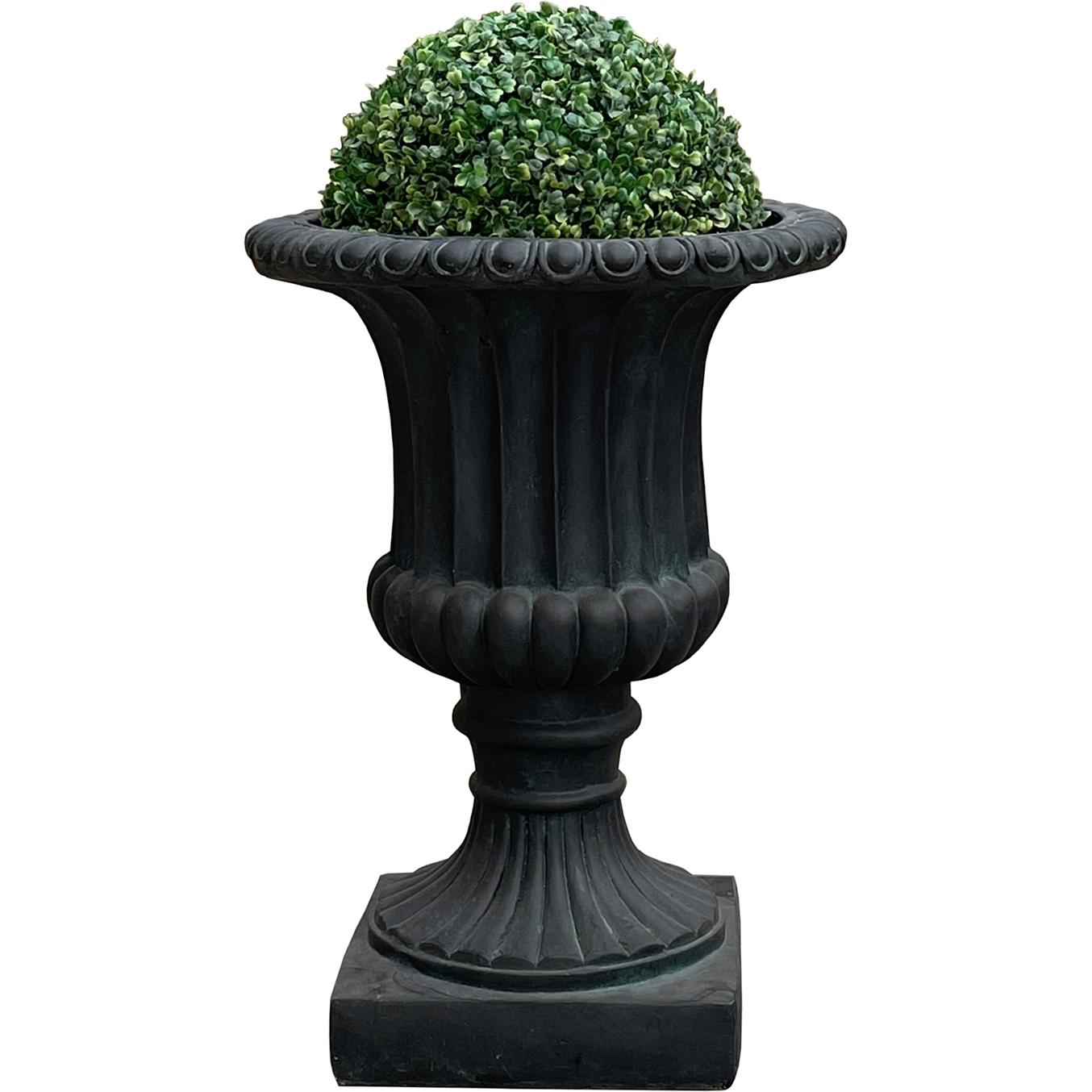 HTI-Living, Blumentopf, Pflanzkübel mit Buchsbaumkugel (30.50 cm)