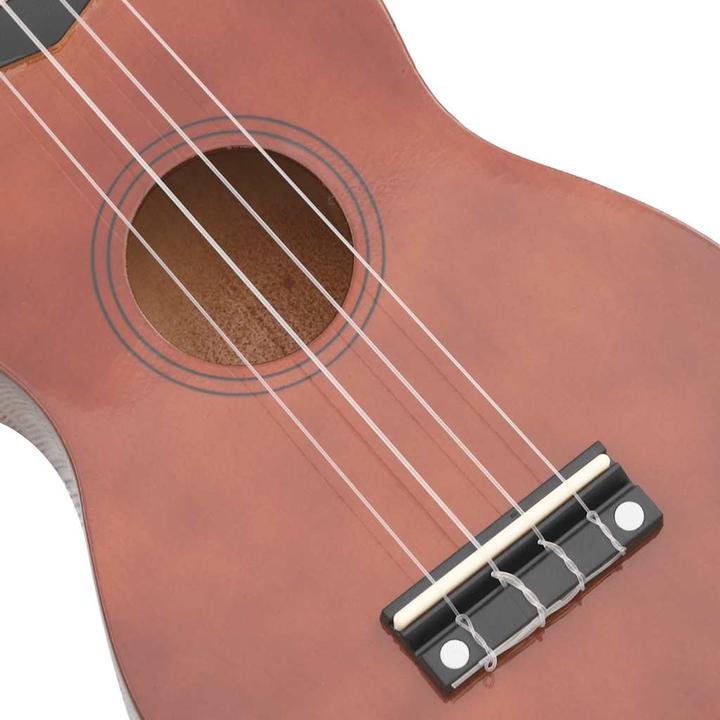 Actual product image vidaXL Soprano ukulele set with bag for children 21" (Soprano, Soprano)