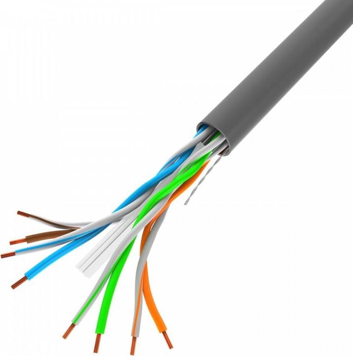 Produktbild Lanberg LCU6-11CU-0100-S (U/UTP, UTP, CAT6, 100 m)