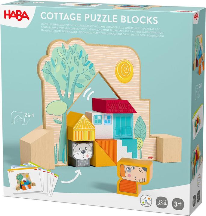 Produktbild Haba Stapel-Legespiel Bauspass