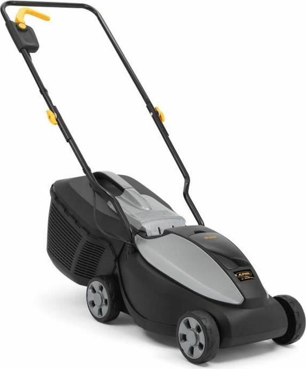 Actual product image Alpina Garden A particularly compact cordless lawn mower with a cutting width of 30 cm, powered by a 20 V (Rechargeable battery operated)