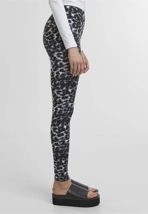 Actual product image Urban Classics Ladies Soft AOP Leggings - 16531 (XS)