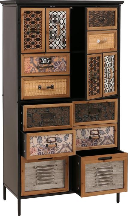 Produktbild JOHN316 Apothekerkommode (73 x 35 x 136 cm)