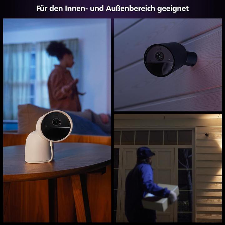 Actual product image Philips Hue Secure Wired Camera (1920 x 1080 Pixels)