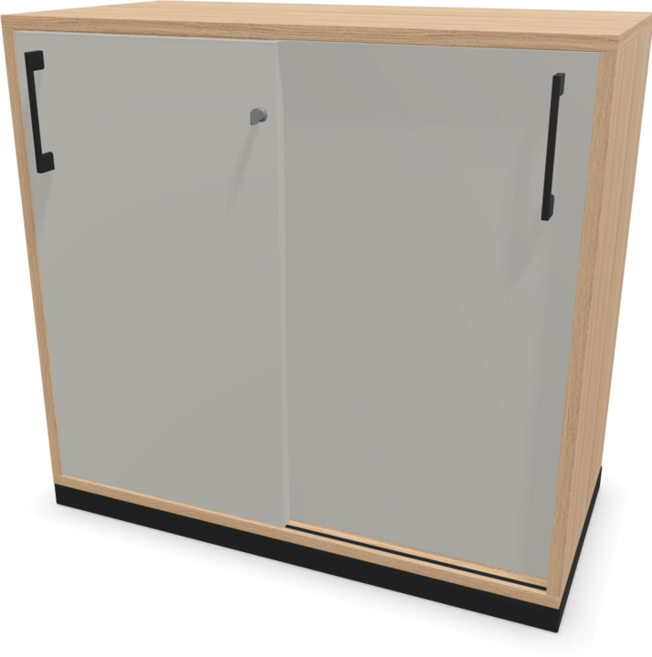 Amber oak decor with structure, Pearl grey, Black