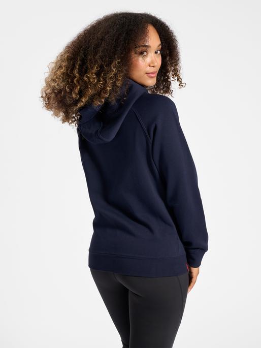 Immagine prodotto hummel Classica Felpa Con Cappuccio Rossa Con Zip Donna (XS)
