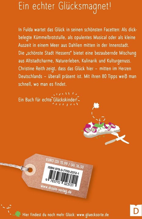 Image du produit Glücksorte in Fulda (Allemand, Christine Reith, 2022)