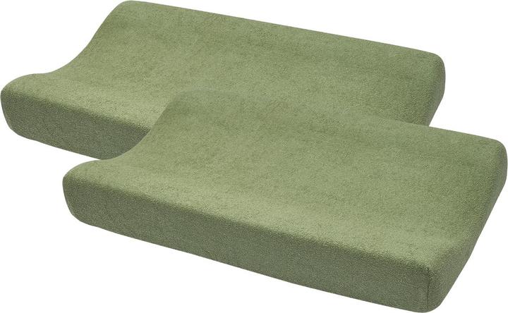 Actual product image Meyco Changing mat cover - pack of 2 - terry cloth (50 x 70 cm)