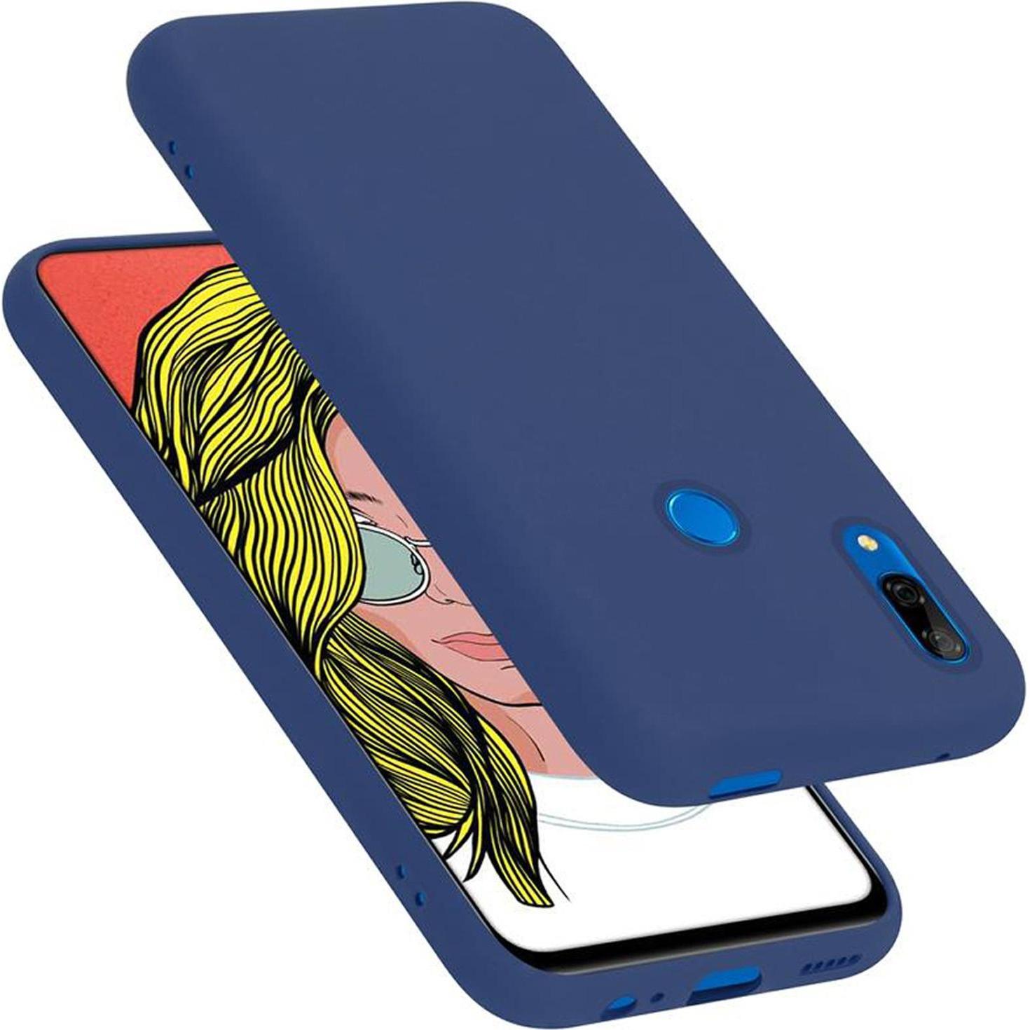 Cadorabo TPU Liquid Silicone Case Cover (Huawei Enjoy 10 Plus, Huawei P Smart Z, Huawei Y9 Prime (2019)), Smartphone Hül...