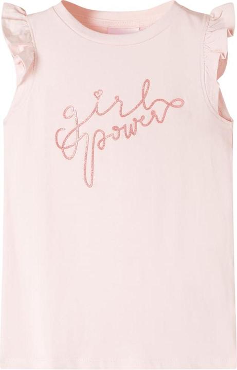 Immagine prodotto vidaXL Maglietta da bambino con maniche a balze Ecru 92,Materiale: 95 (92)