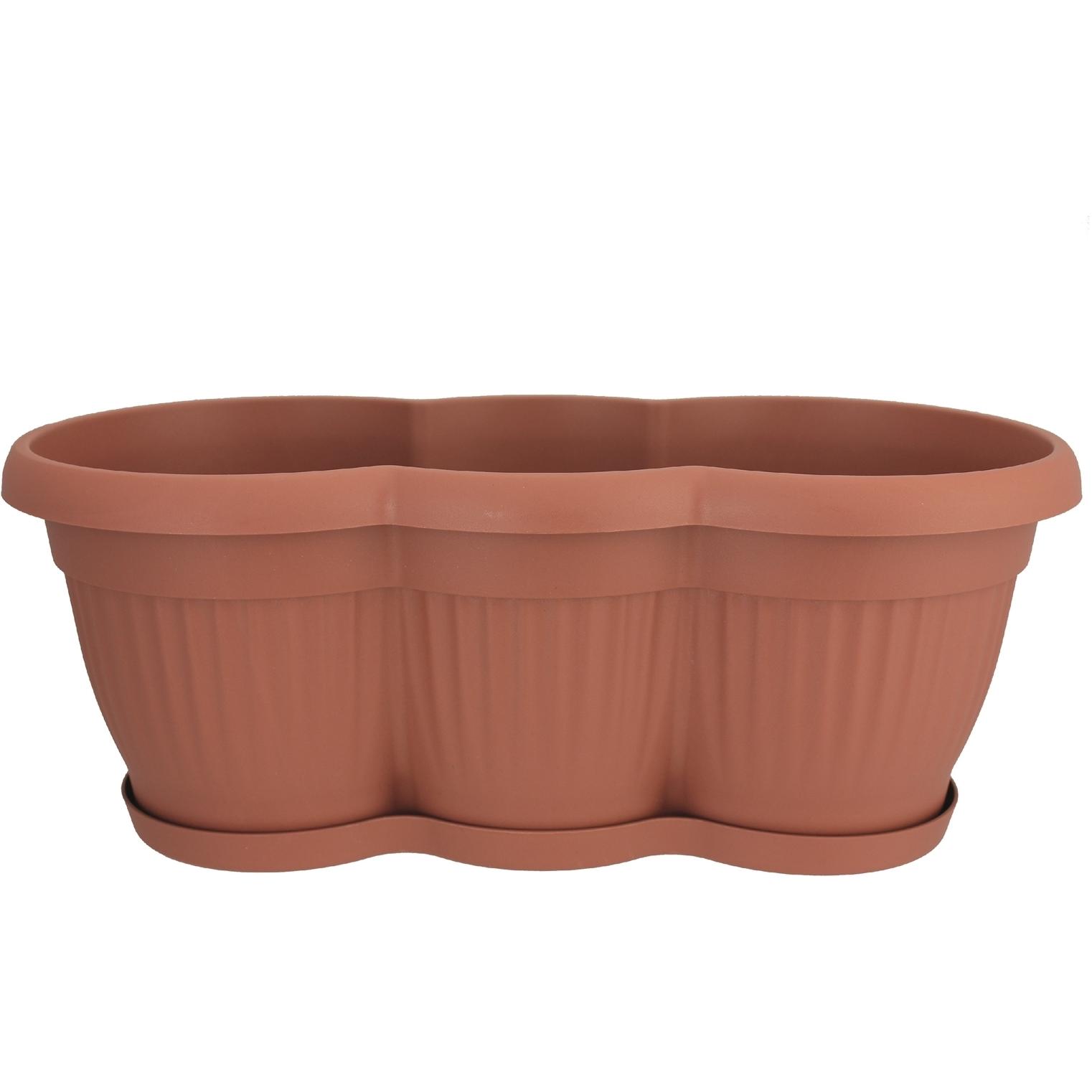 HTI-Living, Blumentopf, Blumenkasten Kreta (40 cm)