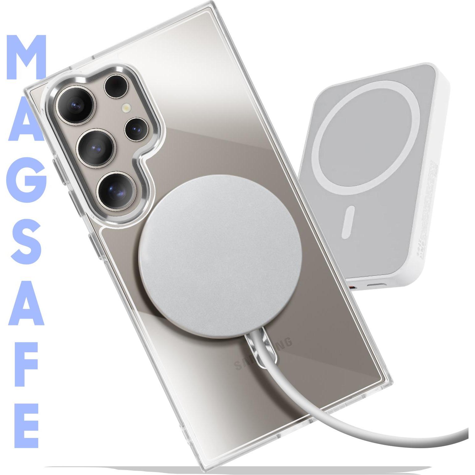 Thumbnail - Avizar Cristal Color Case (Samsung Galaxy S24 Ultra), Smartphone Hülle, Grau