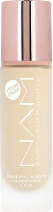 Actual product image Nam Makeup Smart Flawless Foundation 01N Swan 30ml (01N)