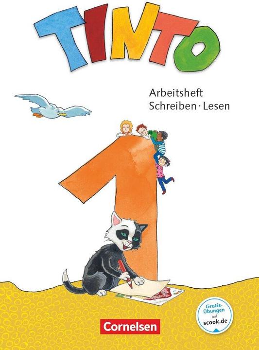 Produktbild Tinto 1 - Neubearbeitung 2018. 1. Schuljahr - Arbeitsheft Schreiben/Lesen (Deutsch, Gabriele Müller, Linda Anders, Nele Granseyer, Ursula Brinkmann, Vanessa Bollenberg, 2018)