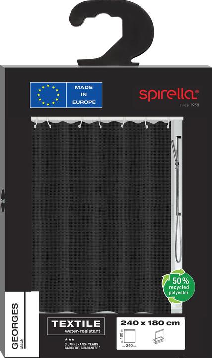 Actual product image spirella George (240 x 180 cm)