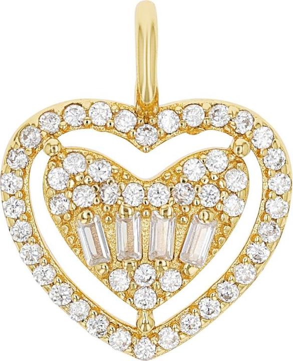 Immagine prodotto Amor Ciondolo Cupido da donna, argento 925, zirconi sintetici. | Cuore (Argento 925)