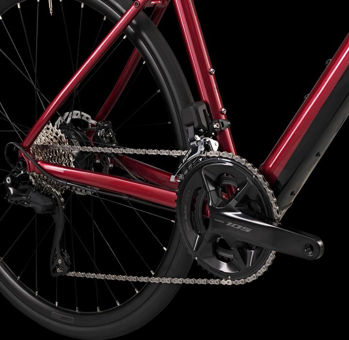 Immagine prodotto Van rysel E-bike da strada E-EDR - E-EDR AF Shimano 105 Di2 2×12S rosso