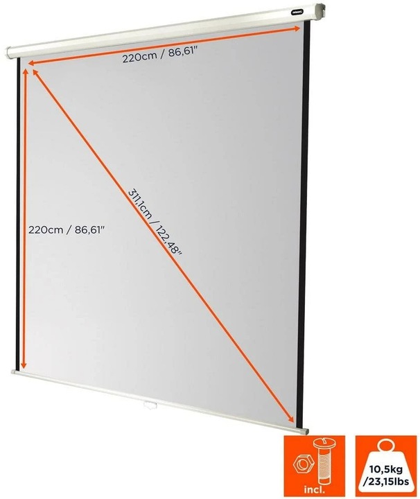 Image du produit Celexon Store à enrouleur économique (122.44", 1:1)