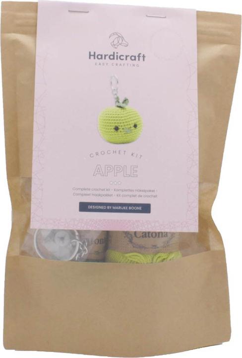 Actual product image Hardicraft Bag tag apple - crochet set
