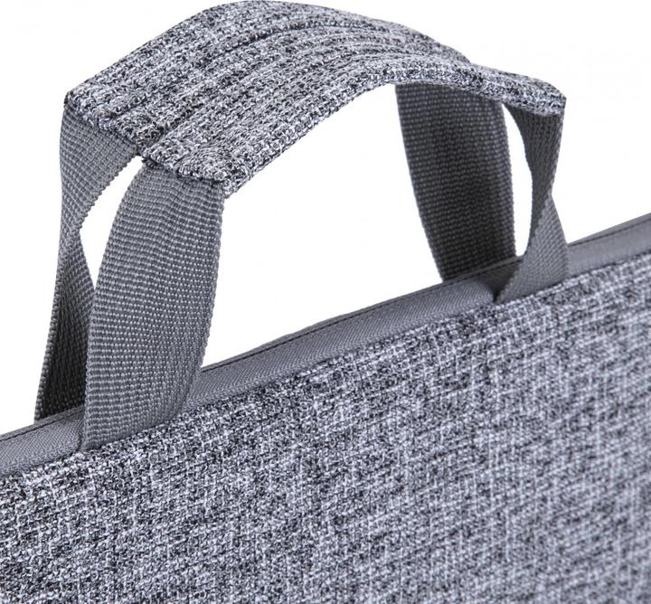 Produktbild Rivacase Laptop-Hülle mit Griffen, Hellgrau (13.30", Universal)