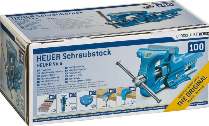 Produktbild Heuer Schraubstock (100 mm)
