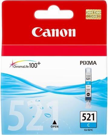 Actual product image Canon CLI-521 C BLISTER W/SEC (C)
