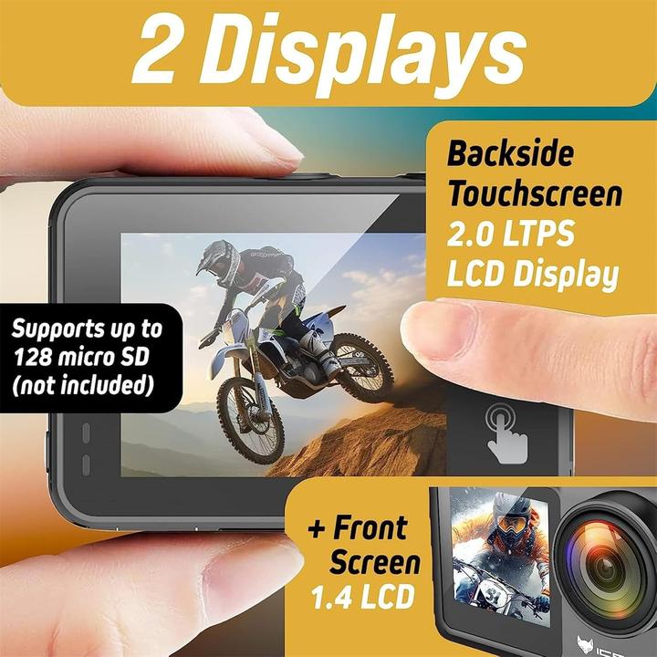 Actual product image Icefox Action Cam (30p, Wi-Fi)