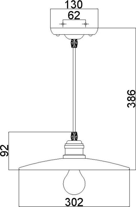 Image du produit Elstead Lighting Urban Renewal Lampe à suspendre E27 Astral Bronze (E27)