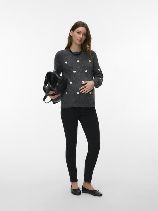 Produktbild Vero Moda Maternity Normal geschnitten Rundhals Pullover Strickpullover (XXL)