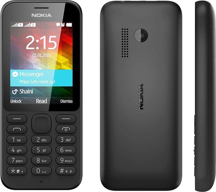 Actual product image Nokia 215 (2.40", 0.30 Mpx, 4G)