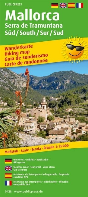 Majorca - Serra de Tramuntana Sur/South/Sud 1:25 000 25000