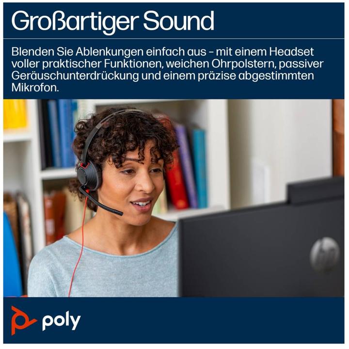 Produktbild Poly BW 5210 USB-C HS +3.5MMP (Kabelgebunden, USB-C)