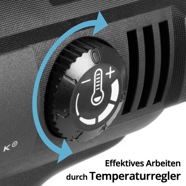 Actual product image Stahlwerk HP-2000 ST hot air gun Hot air gun with 600 degrees and 2,000 W
