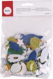 Immagine prodotto Rayher Sponge Space Outer Space Mix Glitter, 80 pezzi