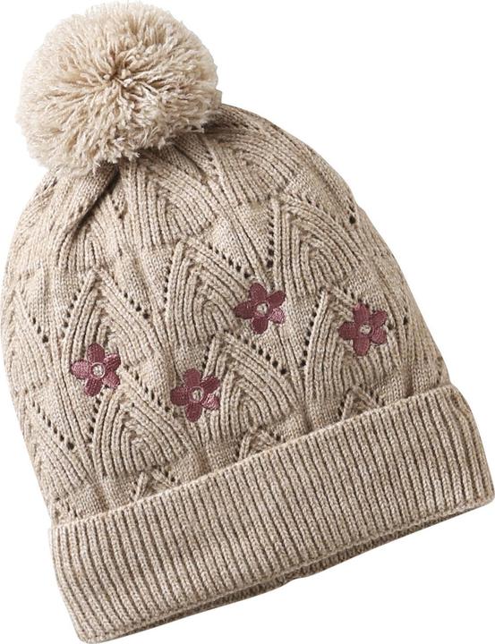 Actual product image Vertbaudet Mädchen Set: Mütze, Snood & Fäustlinge mit Lochmuster und Stickereien (104, 116)