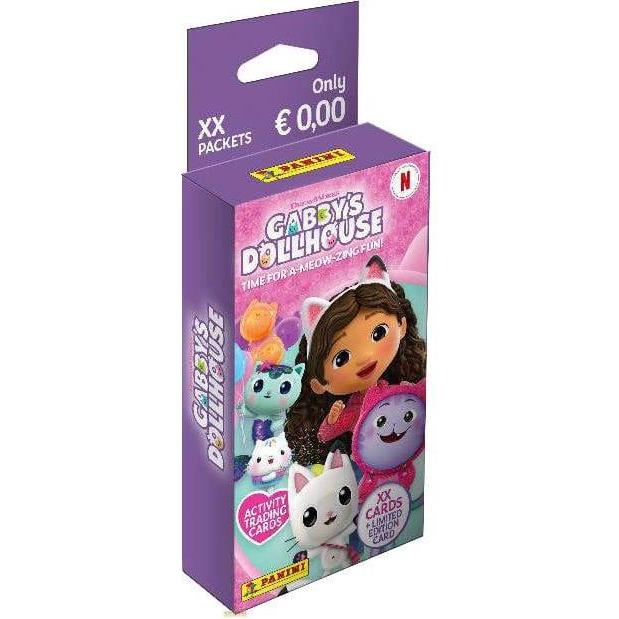Panini, Sticker, Gabby's Dollhouse: Time for a Meow-Zing fun Sticker Collection eco-blister *ALLEMAND*