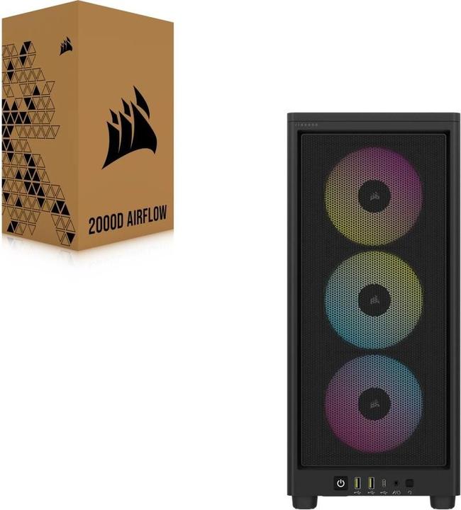 Produktbild Corsair iCUE 2000D RGB Airflow (Mini-ITX)