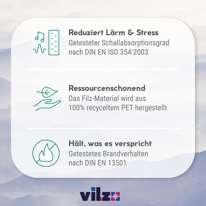 Produktbild Vilz Schallabsorber (6 Stk.)