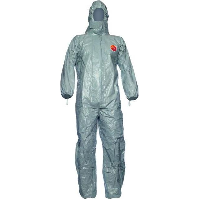 Dupont, Arbeitsjacke, Schutzoverall Typ 3/4/5/6 Tychem 6000 F, grau, Unisex-Grösse: S (S)