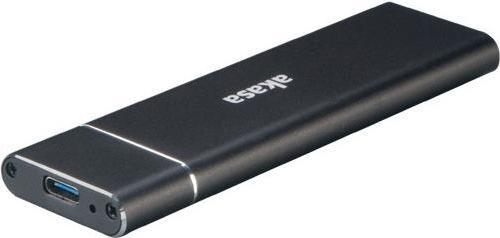 Produktbild Akasa AK-ENU3M2-02 Speicherlaufwerksgehäuse M.2 SSD enclosure Schwarz (M.2)