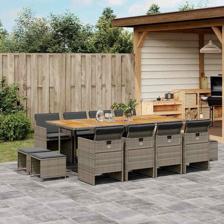 Produktbild vidaXL Garten Essgruppe (220 x 106 x 73 cm)