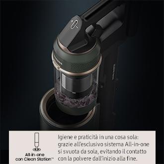 Actual product image Samsung BESPOKE Jet VS20A95943N/WA Green