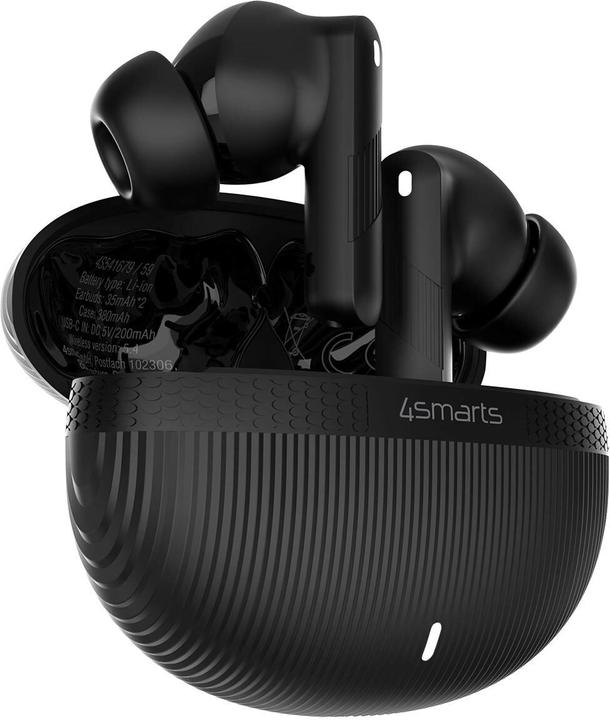 Actual product image 4smarts Wireless Headset SkyBuds Pro ANC, schwarz (ANC, 20 h, Wireless)