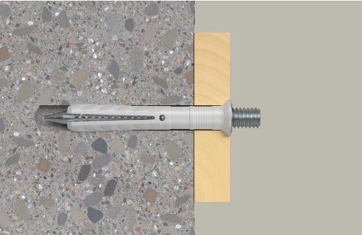 Actual product image Fischer Nail anchor N 6x60/30 S D A2 (50 pcs.)