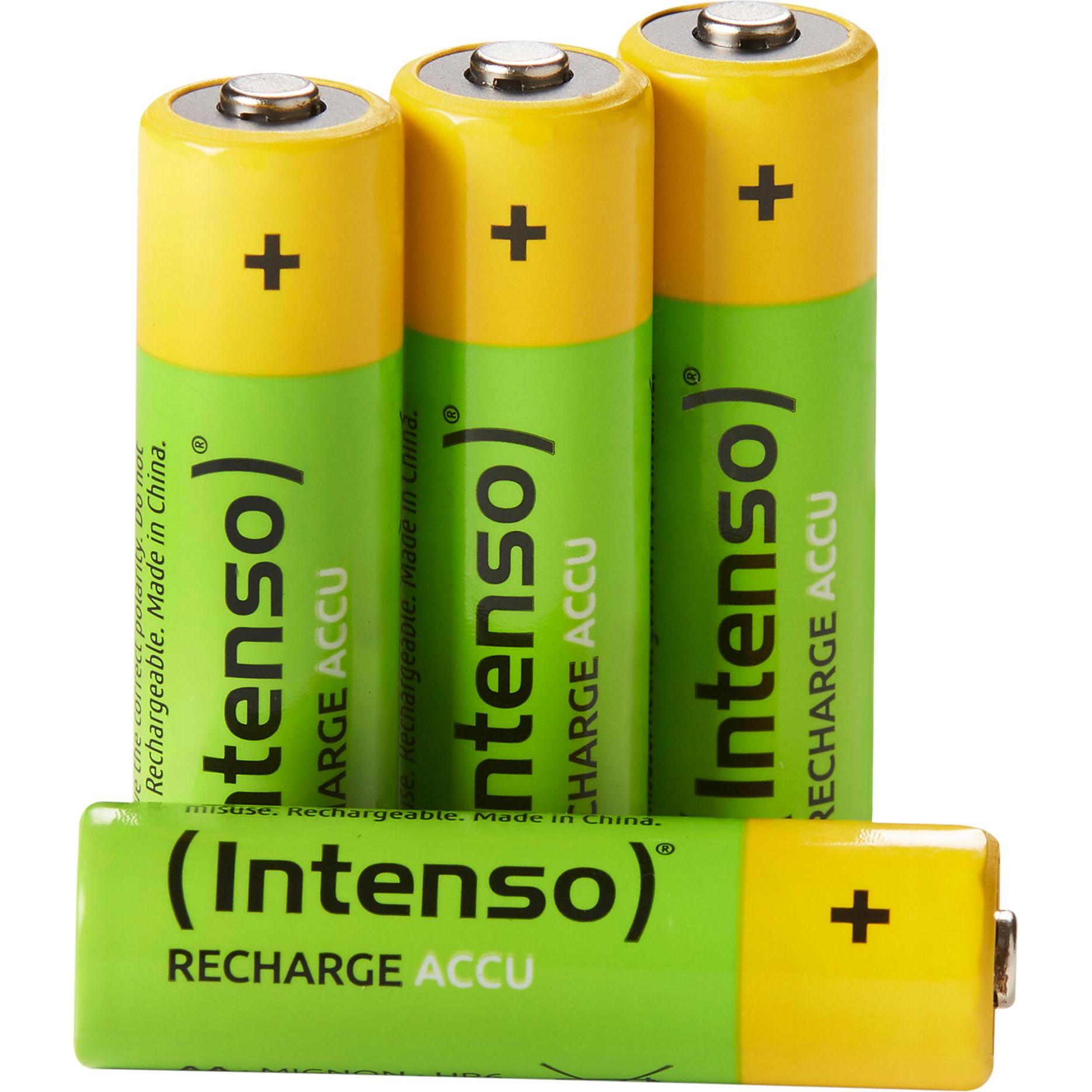 Intenso Energy Eco AA HR6 (4 Stk., AA, HR6, 2600 mAh), Batterien + Akkus