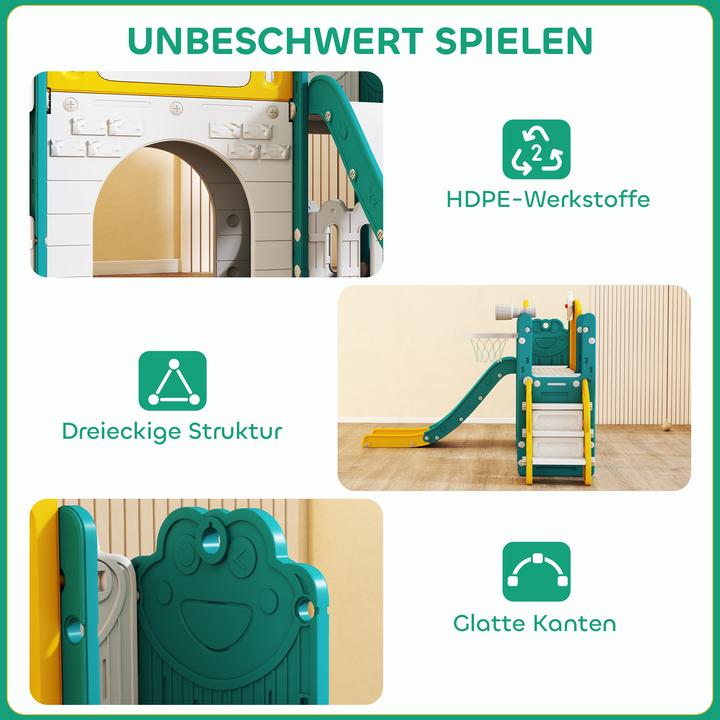 Actual product image Aiyaplay Kinderrutsche HDPE Gelb