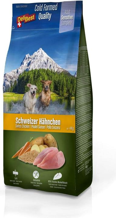 DeliBest Dog Adult Premium Complete Sensitive Schweizer Hhnchen